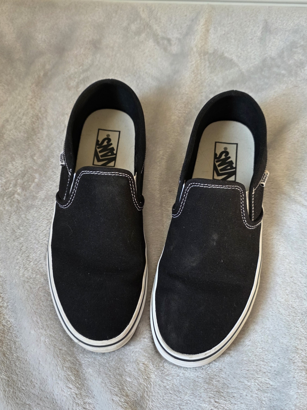 Vans Kids Classic Slip-On Shoes - Black